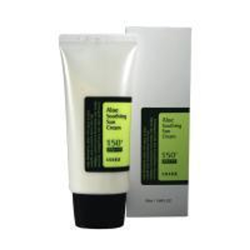 Крем для лица солнцезащитный с алое [COSRX]  Aloe Soothing Sun Cream SPF50 PA+++ 50мл. Страна производитель: Корея (Уход за лицом)