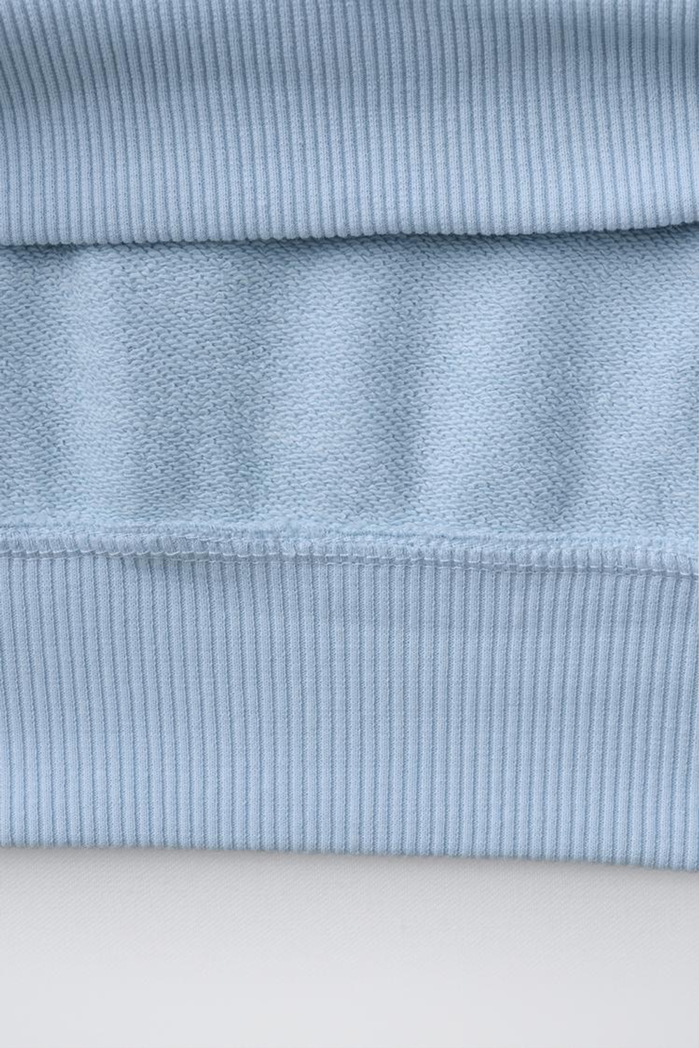 ZARA ХУДИ С ПРИНТОМ «ФРУКТЫ», ГОЛУБОЙ