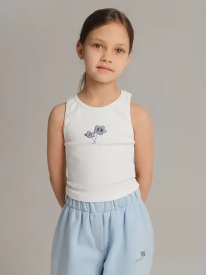 Топ NEZABUDKA CHILD, молочный