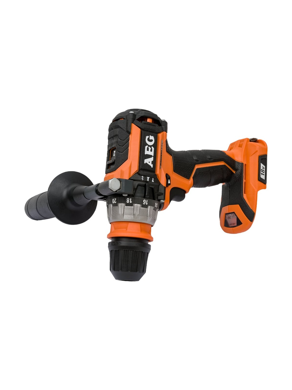 Бесщеточная аккумуляторная дрель-шуруповерт AEG BSB18CBL-0 4935451082