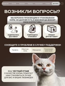 Корм сухой для взрослых кошек породы Бурмилла, с лососем, 400 гр, QUATTRO
