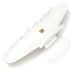 Balmain Hair Заколка-краб для волос цвет белый Balmain Hair pince white L