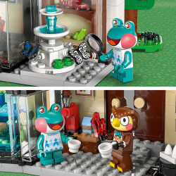 LEGO Animal Crossing - Blathers и коллекция музейная 77056