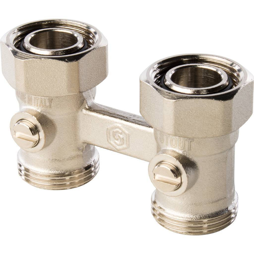 Узел нижнего подключения радиатора прямой 3/4 STOUT SVH-0002-000020