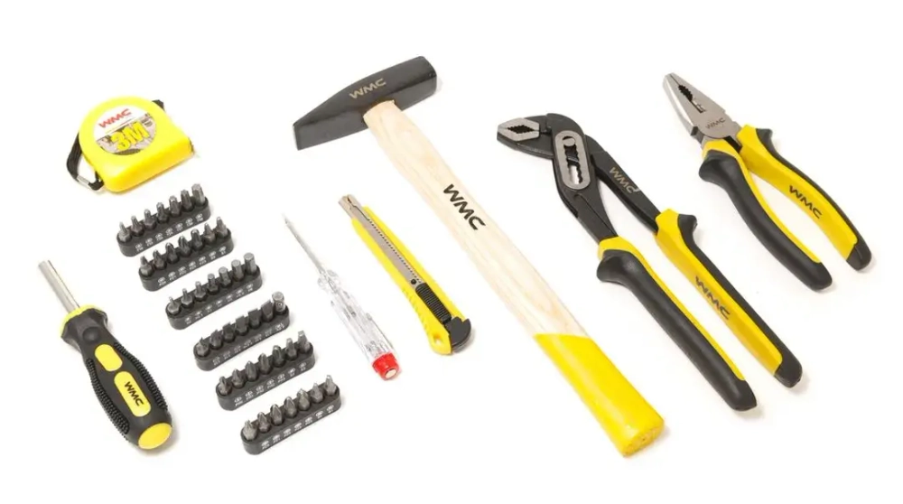 Набор шарнирно-губцевого инструмента 50пр. WMC TOOLS WMC-1050