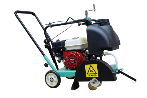 Нарезчик швов GIKS СС350H бензиновый - [Honda GX160 / глубина реза до 90 мм]