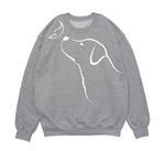 Свитшот "Ретривер с бабочкой"