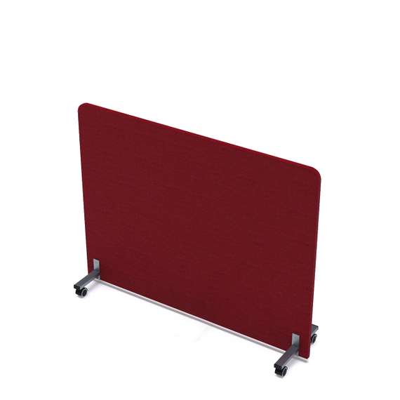 011.МП.1411 Акустическая мобильная перегородка на колесных опорах (1400*377*1100)