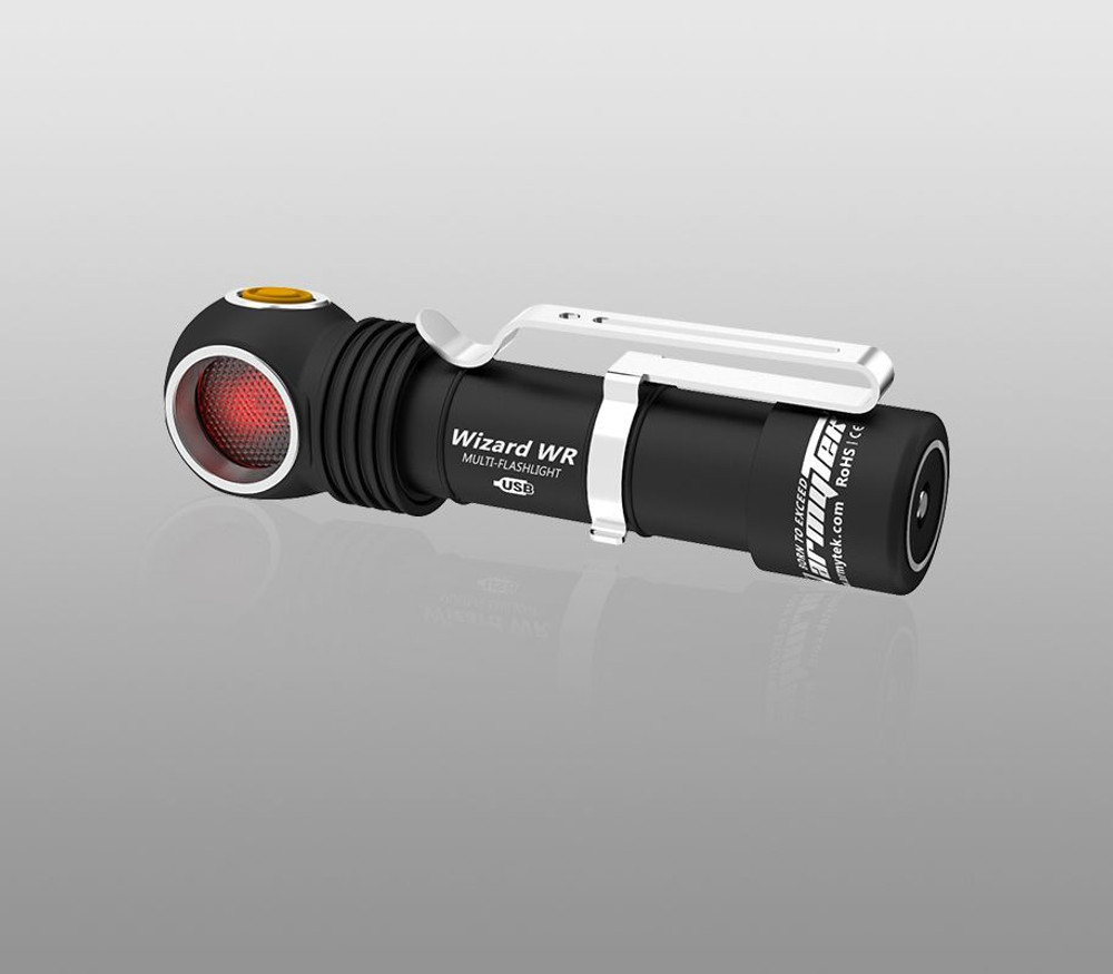 Мультифонарь Armytek Wizard WR Magnet USB (белый-красный свет) - фото 5