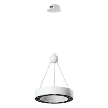 Подвесной светодиодный светильник 12W вниз + 5W вверх 3000К 359395 белый Turn Novotech