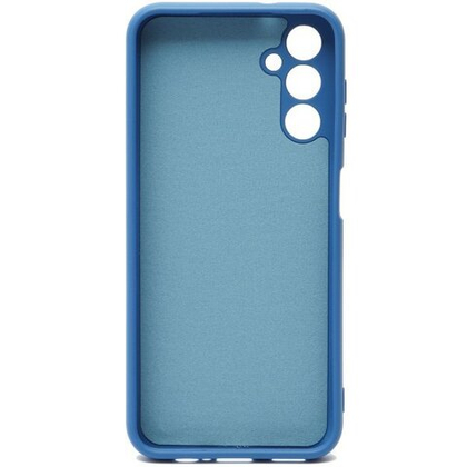 Накладка Samsung A24 4G/5G силикон матовый синий Soft Case Zibelino