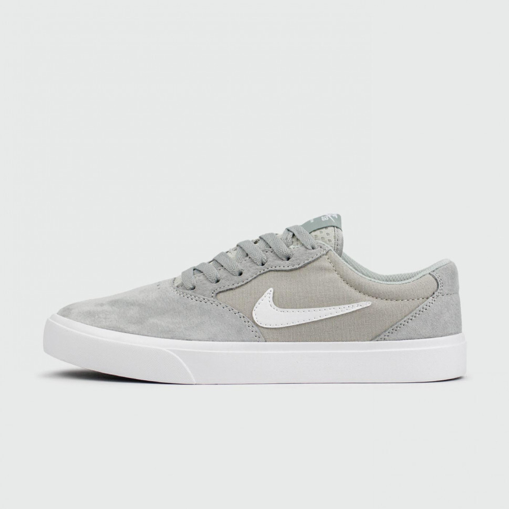 кеды Nike SB Chron Suede Grey / White