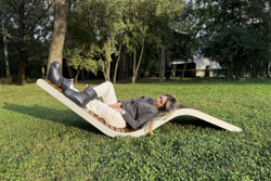 Сапожки-носочки пуховые German Grass Comfort Socks Travel Grass Graphite серые