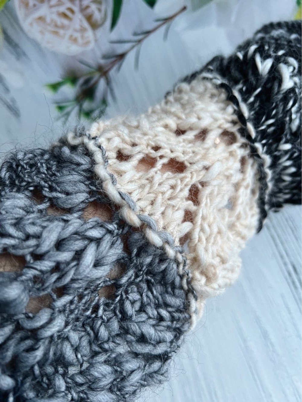 Трикотажная пряжа для вязания MORELINO толстая шишибрики