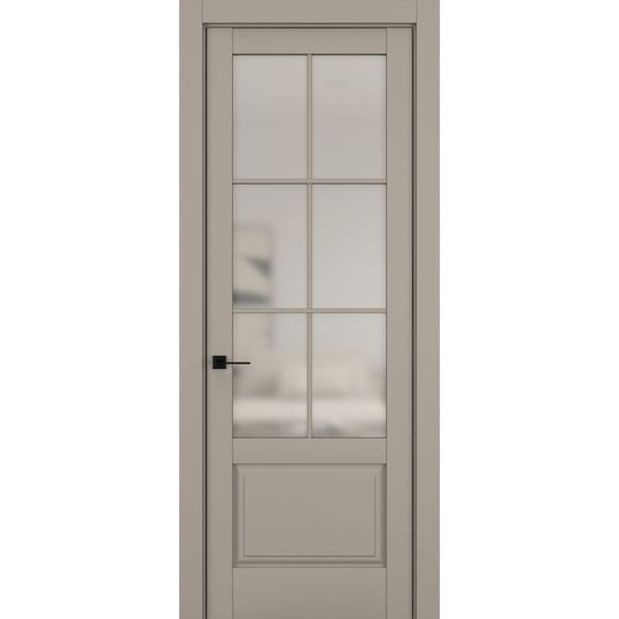 Цена на Межкомнатная дверь керамик NC 12 бежевый остеклённая Купить Межкомнатная дверь керамик NC 12 бежевый остеклённая