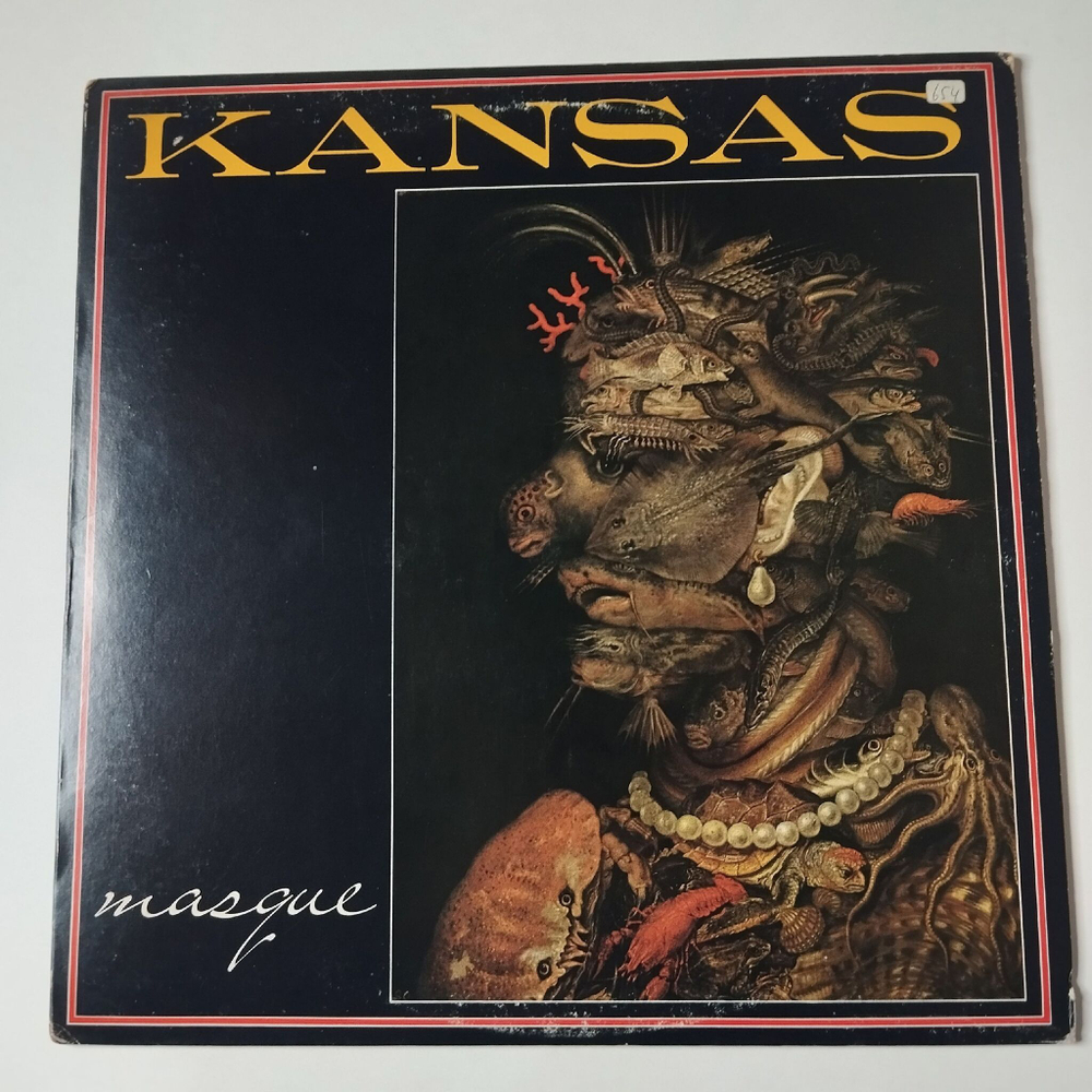 Винтажная виниловая пластинка LP Kansas Masque (USA 1975)