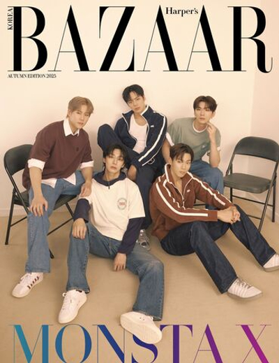 публикация BAZAAR - 2025 Autumn Edition MONSTA X A Type