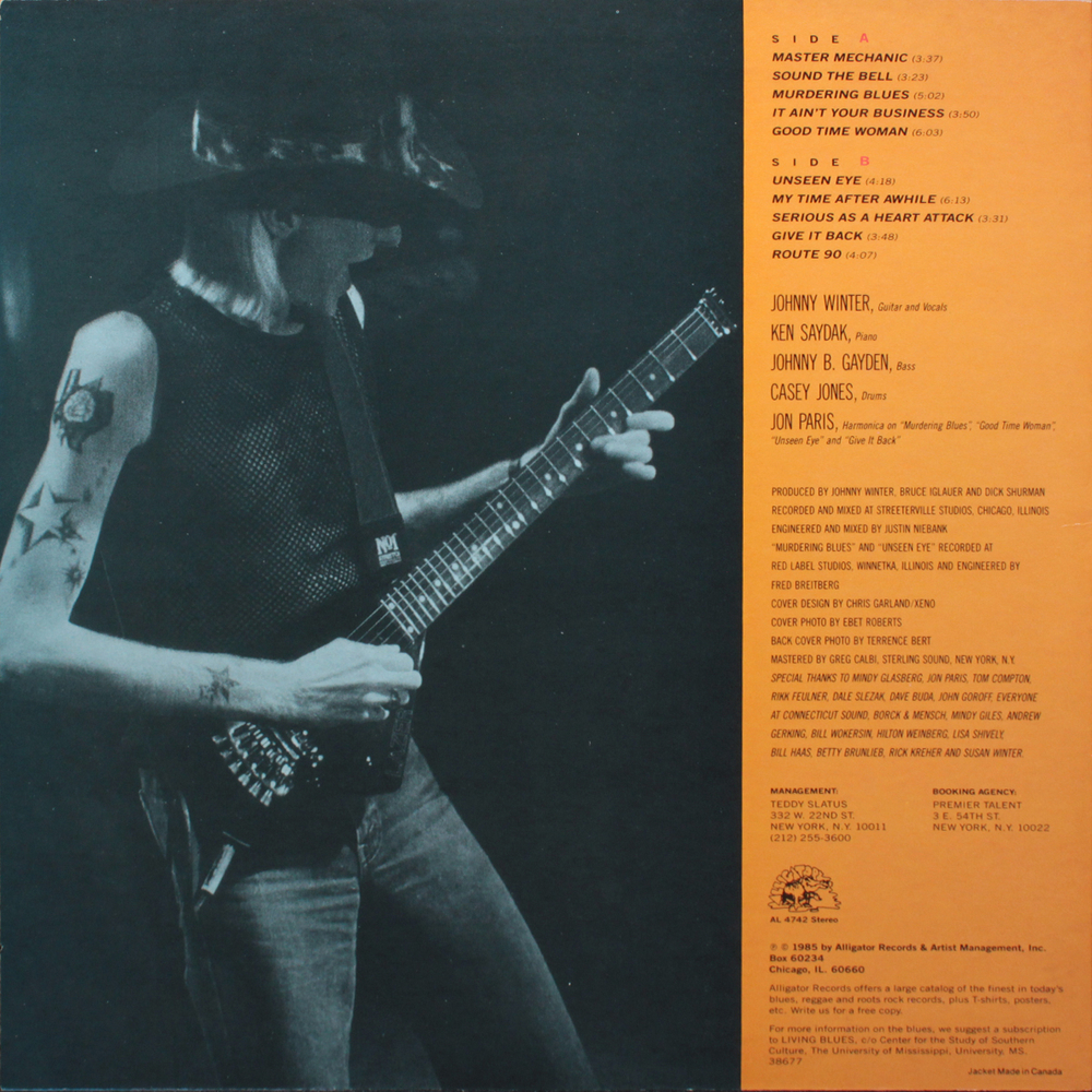 Johnny Winter / Serious Business (LP)