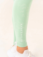 Леггинсы RYDERWEAR NKD Stonewash V Scrunch Mint