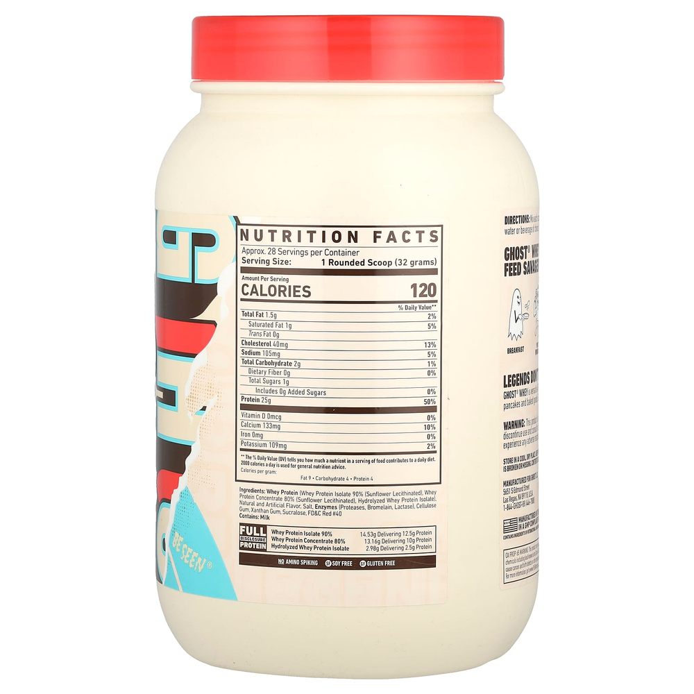 Ghost, Сывороточный протеин, Fruity Cereal Milk®, 924 г (2 фунта)