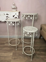 Поставка для цветов напольная металлическая 52 см