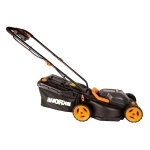 WORX WG779E.1 аккумуляторная газонокосилка (2 x 4 Ач, ЗУ)
