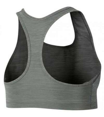 ТОП теннисный Nike Swoosh Futura Bra W - smoke grey/heather/black