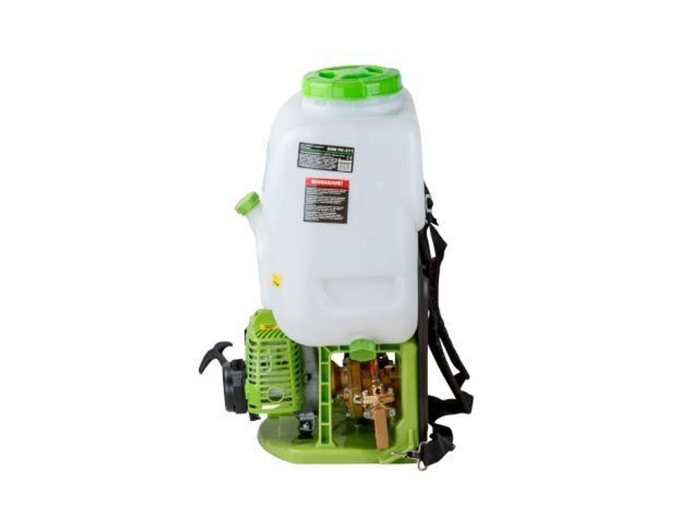 Опрыскиватель бензиновый DGM PH-271, 25л, 3 форсунки на штанге, одинарная форснка регулируемая