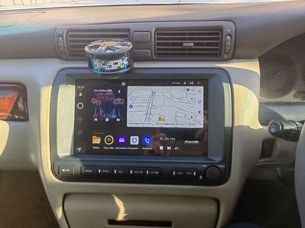 Магнитола для Toyota Crown / Crown Majesta S170 1999-2004 - FarCar 9667 монитор 10" QLED на Android 13, 8 ядер (TS18), CarPlay, 4G SIM-слот