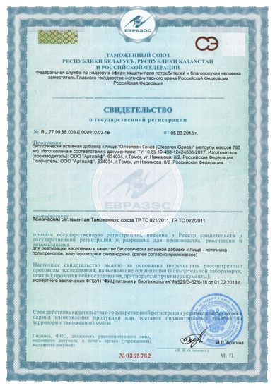 Олеопрен Генез