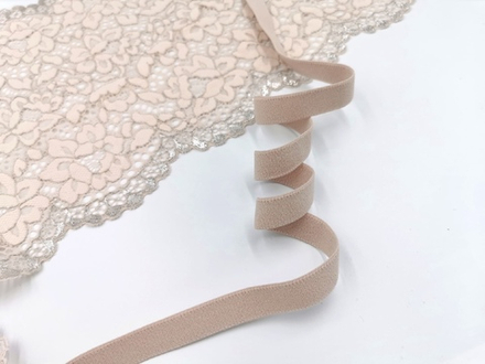 _Отделочная резинка без фестонов, 15мм, серебристый пион, (Арт: OTR628/15-168), м