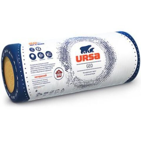 Теплоизоляция Ursa GEO M-11 10000х1200х50 мм 2 шт (11 кг/м3; 1,2 м3; 24 м2)