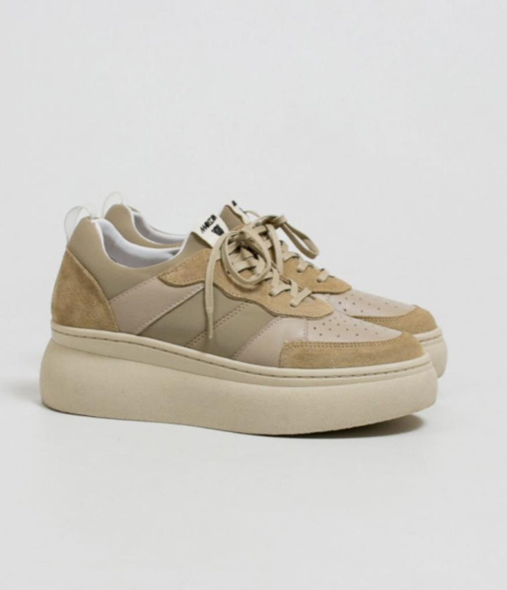 Полуботинки MARC CAIN TB SH.12 J06 609 в бежевом цвете
