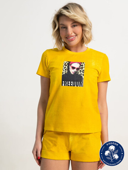 Костюм с шортами Тео (желтый) К15670-50М LT Collection