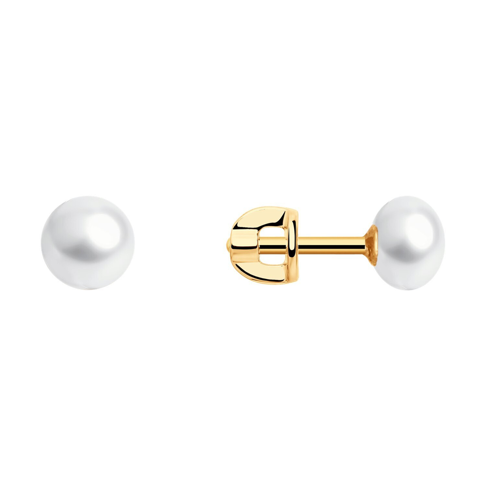 Серьги из золота 585 пробы