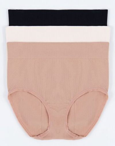 Набор из 3 бесшовных корректирующих трусиков (Размер: L)