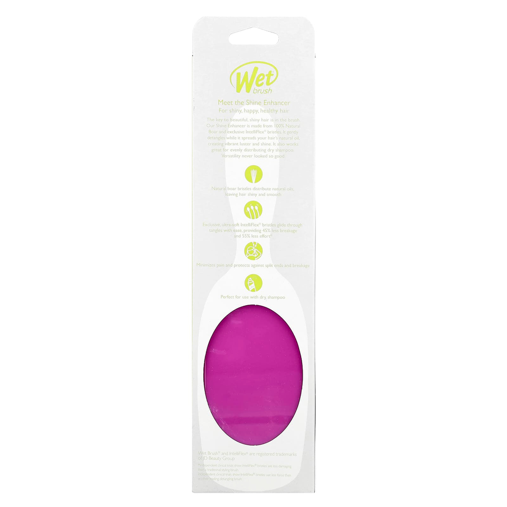 Wet Brush, Кисть для улучшения блеска, Maintain, Purple, 1 кисть