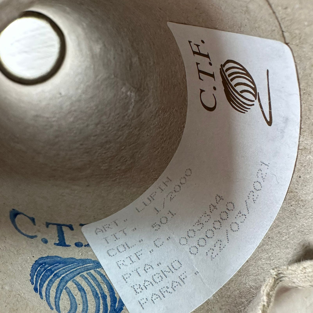 LUPIN - C.T.F.; 36% baby альпака, 28% меринос, 36% п/а; 200м/100гр; col.501, цвет: Белый