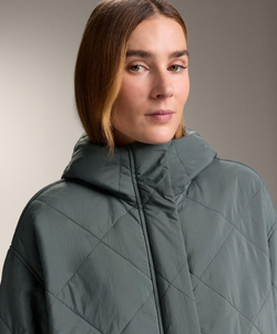 Oysho Утепленная водоотталкивающая куртка FELLEX® с AEROGEL, антрацитово-серый