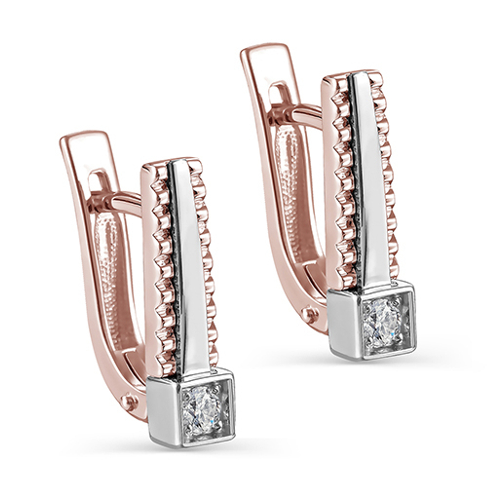 Серьги из золота 585 пробы