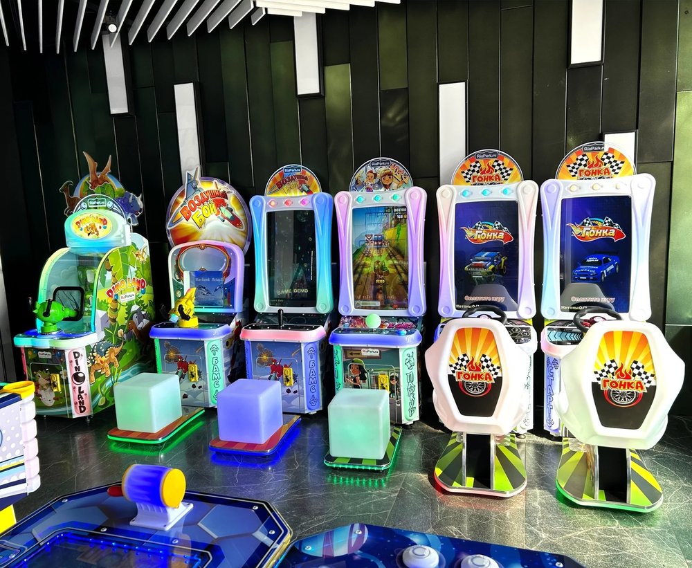 Готовый бизнес игровая площадка с детскими автоматами 25 м² (автономна, без сотрудников)