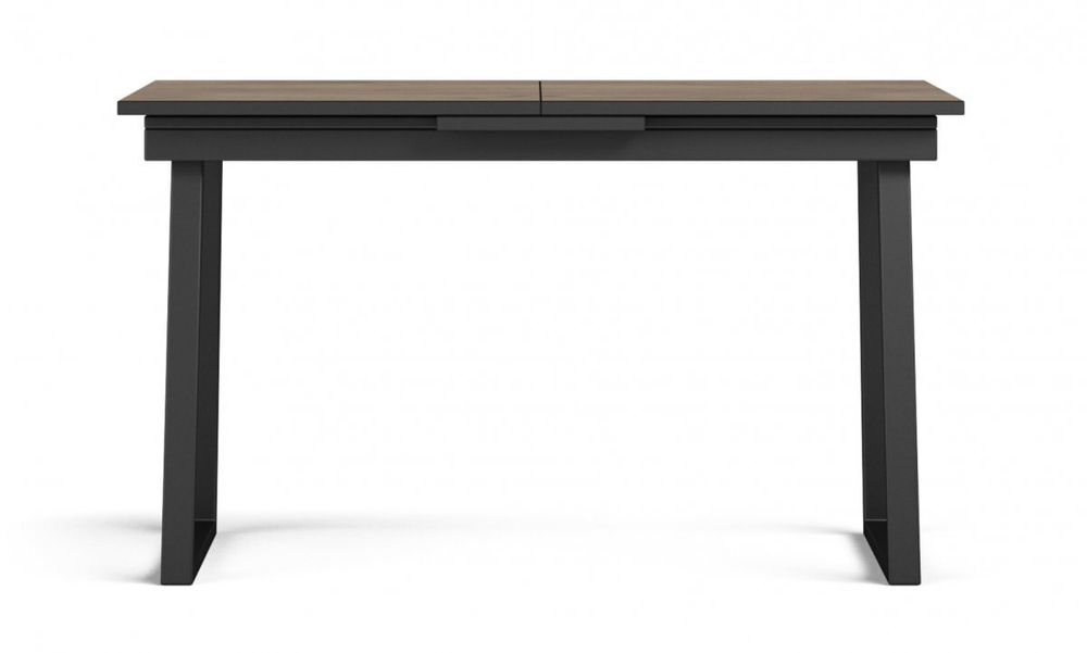 Обеденный стол ЛОФТ Slide Крафт табачный, Чёрный (последний экземпляр)