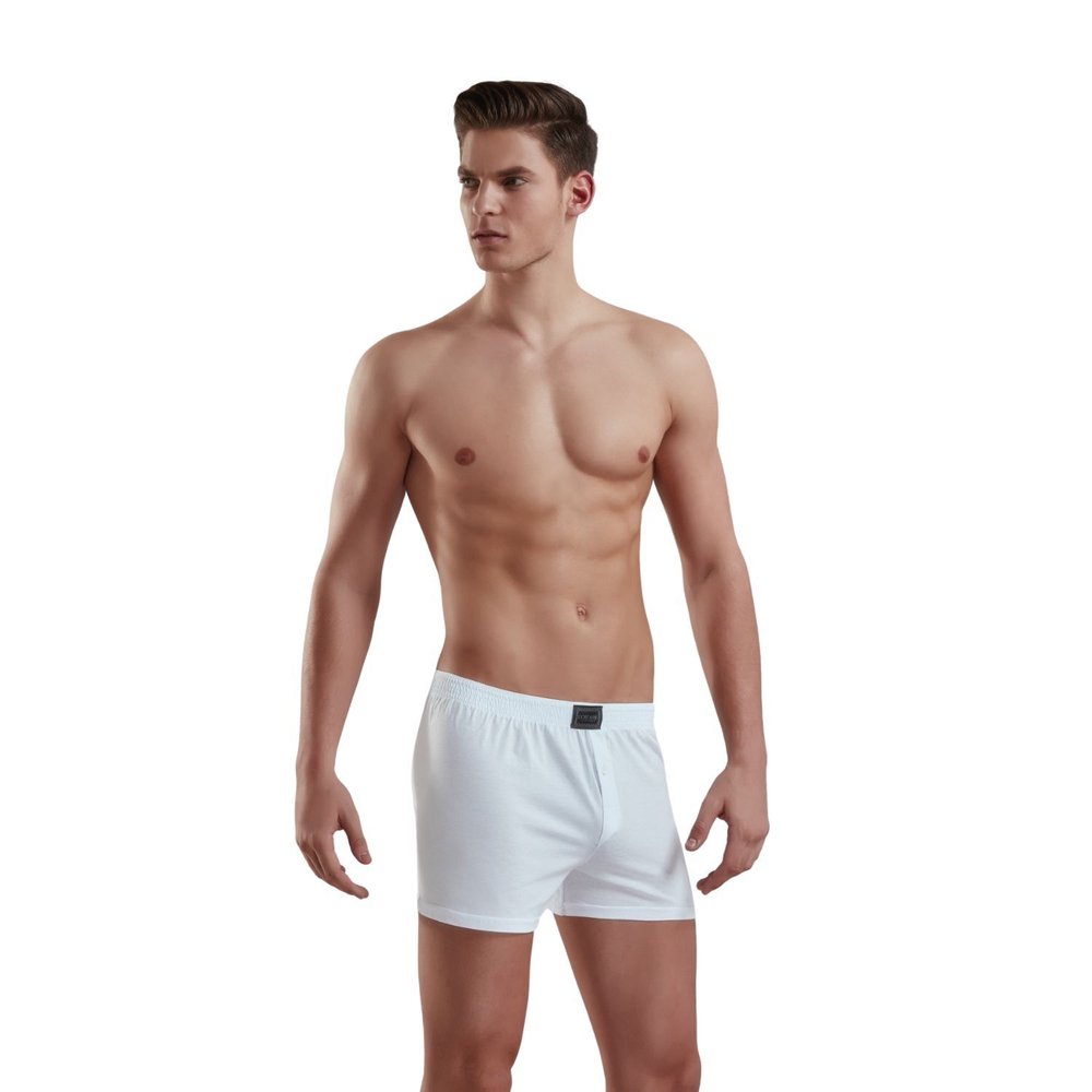 Хлопковые трусы-боксеры свободного покроя Doreanse Cotton Basic (Размер: XL) (Цвет: белый)
