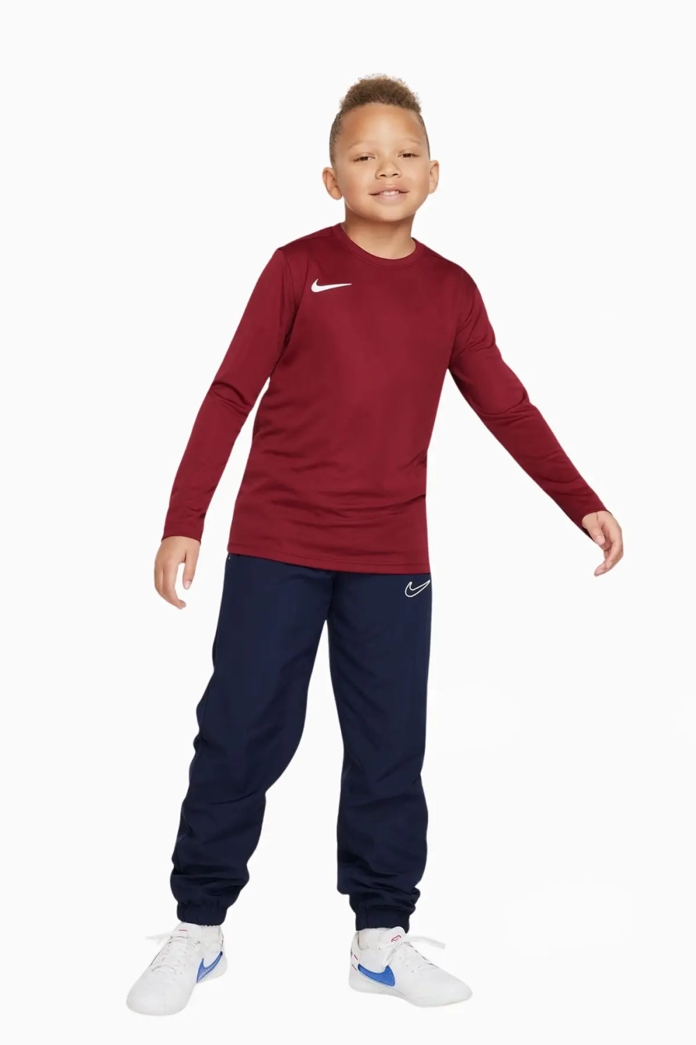Футболка с длинными рукавами Nike Dry Park VII Детская - бордовый