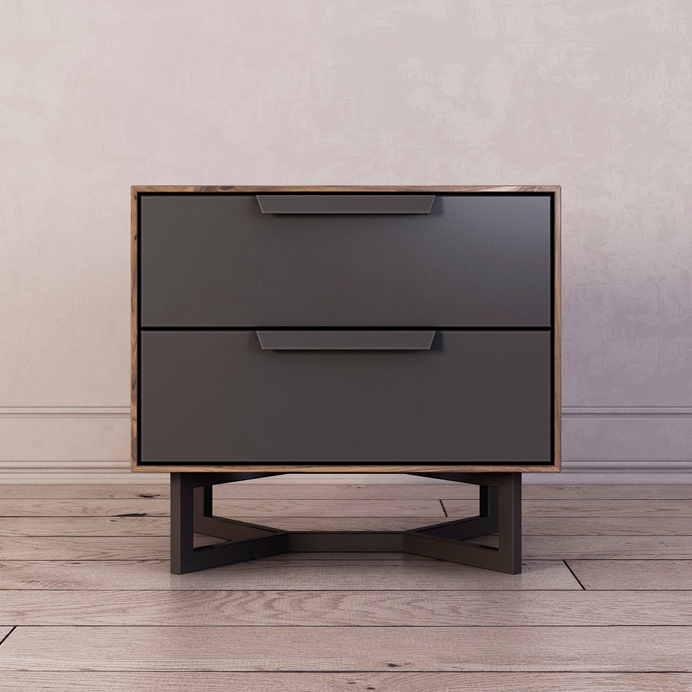 Тумба прикроватная с 2-я ящиками Hedberg