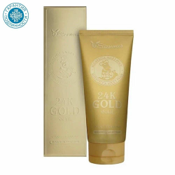 Пенка для умывания с муцином улитки и золотом Elizavecca 24k Gold Snail Cleansing Foam