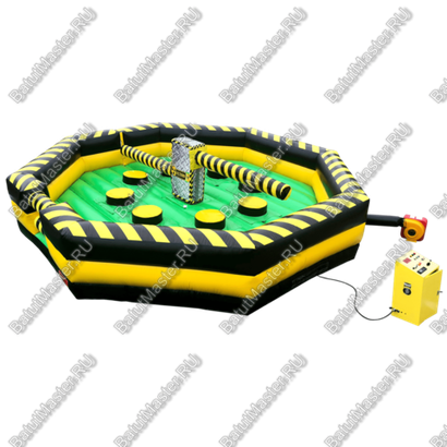 Коммерческая надувная игра "Увернись от палки" (Melt Down) 5*5*1.5 м