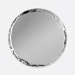 Настенный декор Brano Отражение 5, Ø100 см, полированная сталь