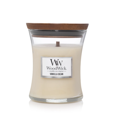 Свеча ароматическая WoodWick Vanilla Bean средняя 275 г.