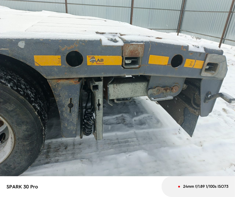 ПКФ СААБ 9891* Полуприцеп тяжеловоз 4 оси 9891-0000050-05 (Раздвижной)
